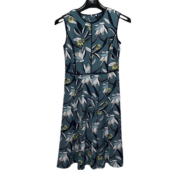 Ann Taylor shift Dress floral 2 - Picture 1 of 7